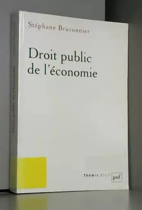 Couverture du produit · Droit public de l'économie