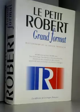 Couverture du produit · Petit Robert langue française grand format