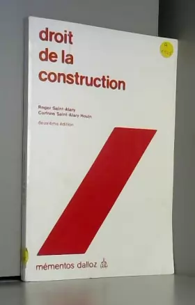 Couverture du produit · Droit de la construction