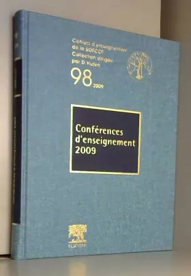 Couverture du produit · Conférences d'enseignement 2009 (n°98)