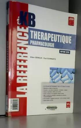 Couverture du produit · Thérapeutique Pharmacologie
