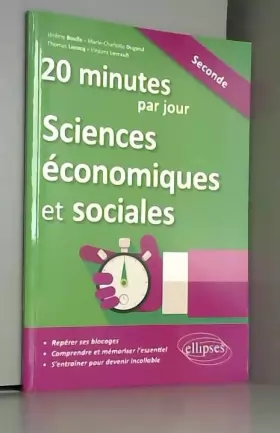 Couverture du produit · 20 minutes par jour de Sciences économiques et sociales - Seconde