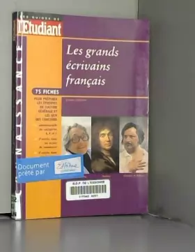 Couverture du produit · Les grands écrivains français, 1999