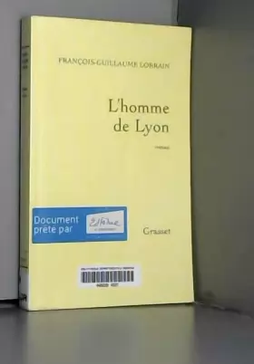 Couverture du produit · L'homme de Lyon