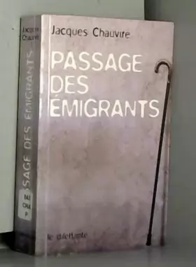 Couverture du produit · Passage des émigrants