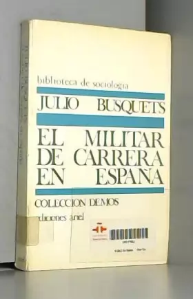Couverture du produit · Militar de Carrera en España, el