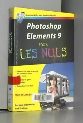 Couverture du produit · Photoshop Elements 9 Poche Pour les nuls