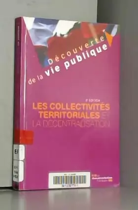Couverture du produit · Les collectivités territoriales et la décentralisation - 8e édition