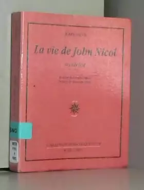 Couverture du produit · La Vie de John Nicol, matelot: Avec ses aventures autour du monde racontées par lui-même, 1755-1825