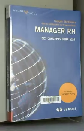 Couverture du produit · Manager RH: des concepts pour agir
