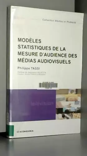 Couverture du produit · Modèles statistiques de la mesure d'audience des médias audiovisuels