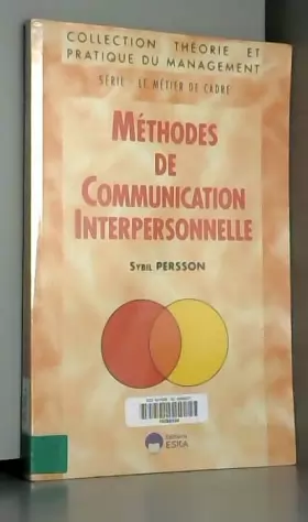 Couverture du produit · Méthodes de communication interpersonnelle