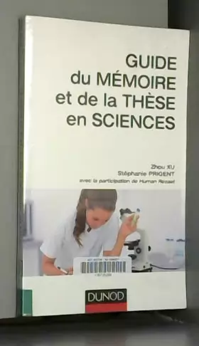 Couverture du produit · Guide du mémoire et de la thèse en sciences