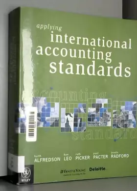 Couverture du produit · Applying International Accounting Standards
