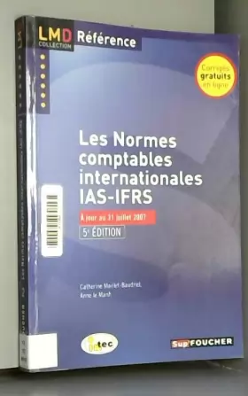 Couverture du produit · Normes comptables internationales IAS-IFRS