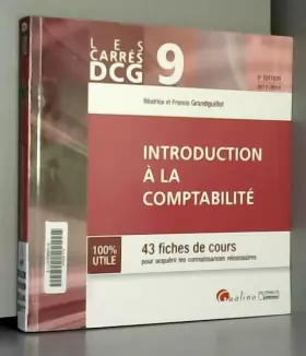 Couverture du produit · Introduction à la comptabilité DCG 9
