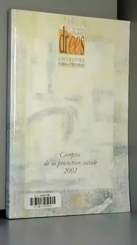Couverture du produit · Comptes de la protection sociale 2002