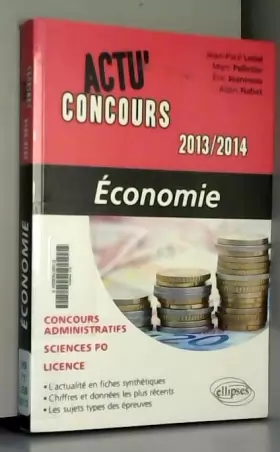 Couverture du produit · Economie 2013-2014