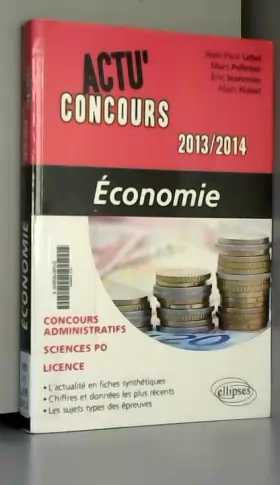 Couverture du produit · Economie 2013-2014