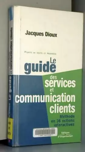 Couverture du produit · Le guide des services et communication clients