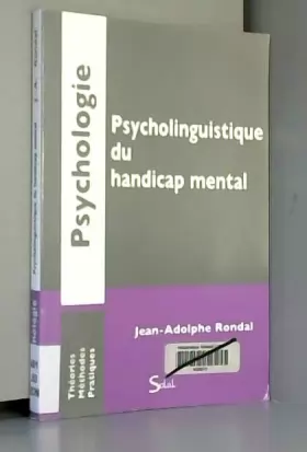 Couverture du produit · Psycholinguistique du handicap mental (2009)