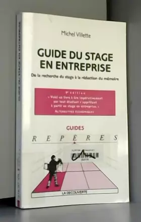 Couverture du produit · Guide du stage en entreprise
