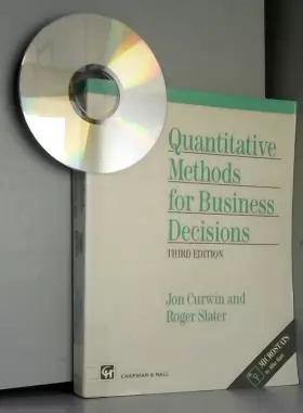Couverture du produit · Quantitative Methods for Business Decisions/Book and Disk