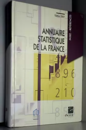 Couverture du produit · Annuaire statistique de la France : 110e édition