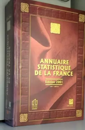 Couverture du produit · Annuaire statistique, France, 2001