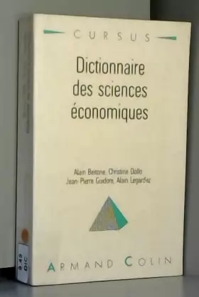 Couverture du produit · Dictionnaire des sciences économiques