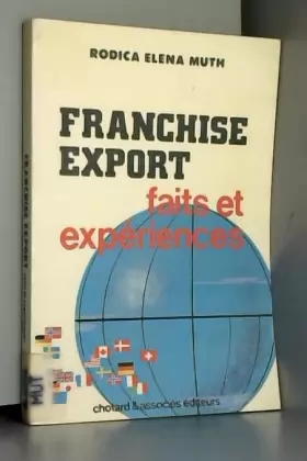 Couverture du produit · Franchise Export : Faits et expériences