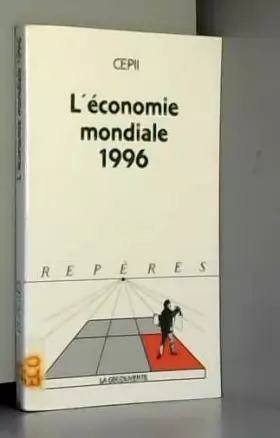 Couverture du produit · L'économie mondiale 1996