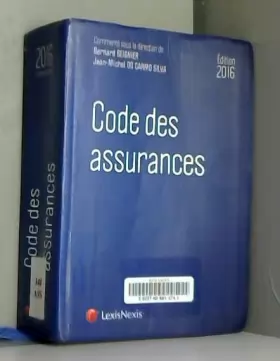 Couverture du produit · Code des assurances