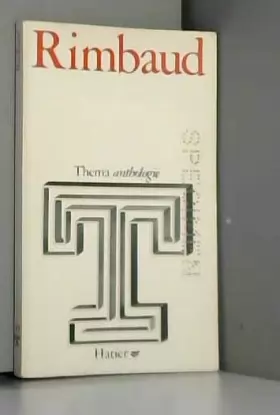 Couverture du produit · Thema anthologie : Rimbaud