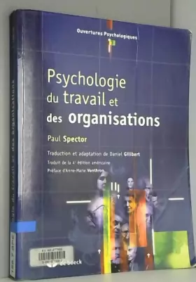 Couverture du produit · Psychologie du travail et des organisations