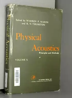 Couverture du produit · Physical Acoustics: v. 10