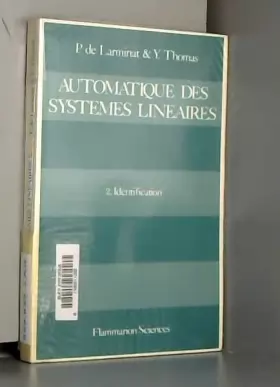 Couverture du produit · Automatique des systemes lineaires...