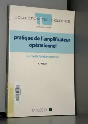 Couverture du produit · Pratique de l'amplificateur opérationnel