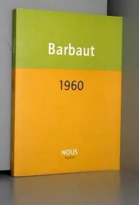 Couverture du produit · 1960: Chronique d'une année exemplaire