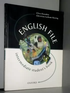 Couverture du produit · English File intermediate Edition 1999 : Student's book