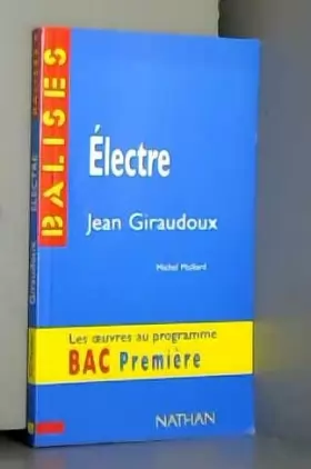 Couverture du produit · Electre, Jean Giraudoux