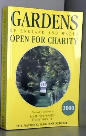 Couverture du produit · The Gardens of England and Wales 2000