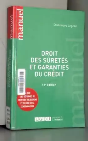 Couverture du produit · Droit des sûretés et garanties du crédit, 11ème Ed.