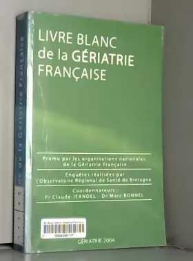 Couverture du produit · Le livre blanc de la gériatrie française