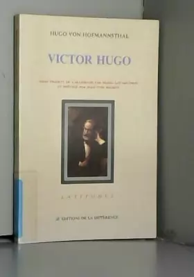 Couverture du produit · Victor Hugo : essai