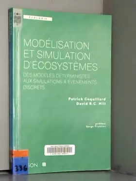 Couverture du produit · Modélisation et simulation d'écosystèmes: Des modèles déterministes aux simulations à événements discrets