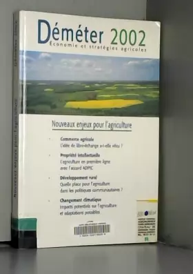Couverture du produit · Déméter 2002 : Nouveaux enjeux pour l'agriculture