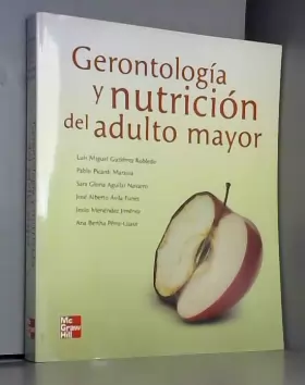 Couverture du produit · Gerontología y nutrición del adulto mayor