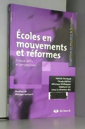 Couverture du produit · Écoles en mouvements et réformes: Enjeux, défis et perspectives (2012)