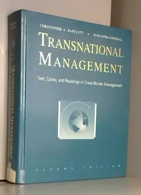 Couverture du produit · Transnational Management